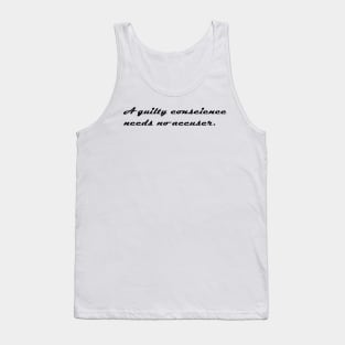 A QUILTY CONSCIENCE Tank Top